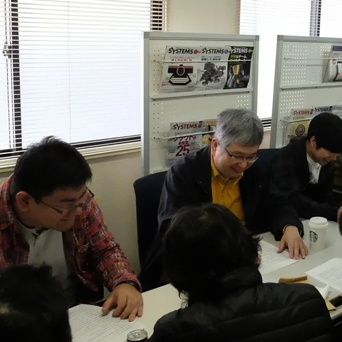 第２土曜座談会の様子